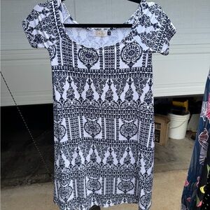 Ava Sky off shoulder Mini Dress